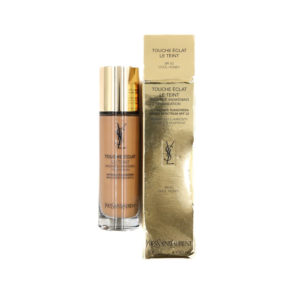 Yves Saint Laurent - Touche Eclat Le Teint - BR 50 Cool Honey - 1 oz / 30 ml